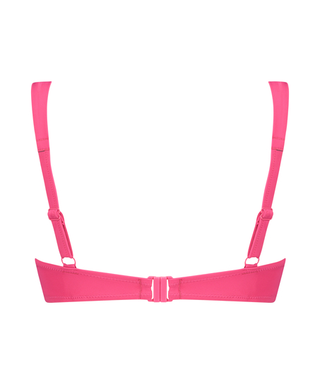 Luxe formpressad bikiniöverdel med bygel Storlek E +, Rosa