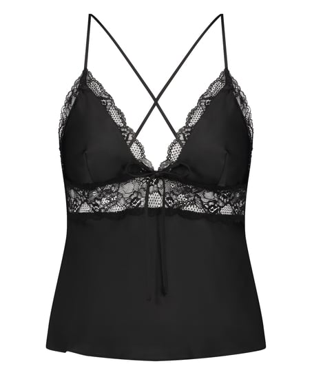 Linne Satin Marcela, Svart