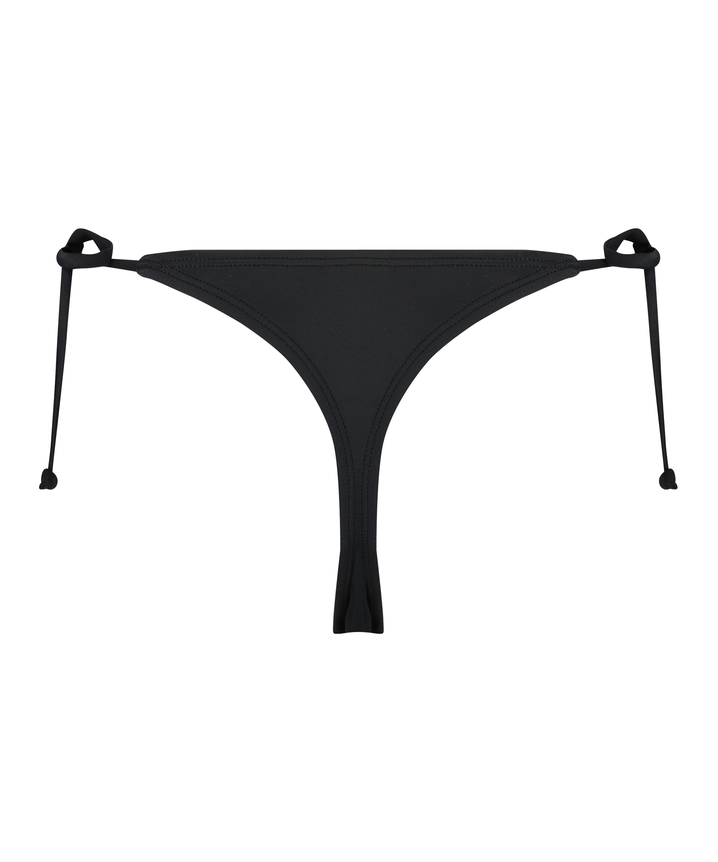 Luxe string-bikinishorts, Svart, main