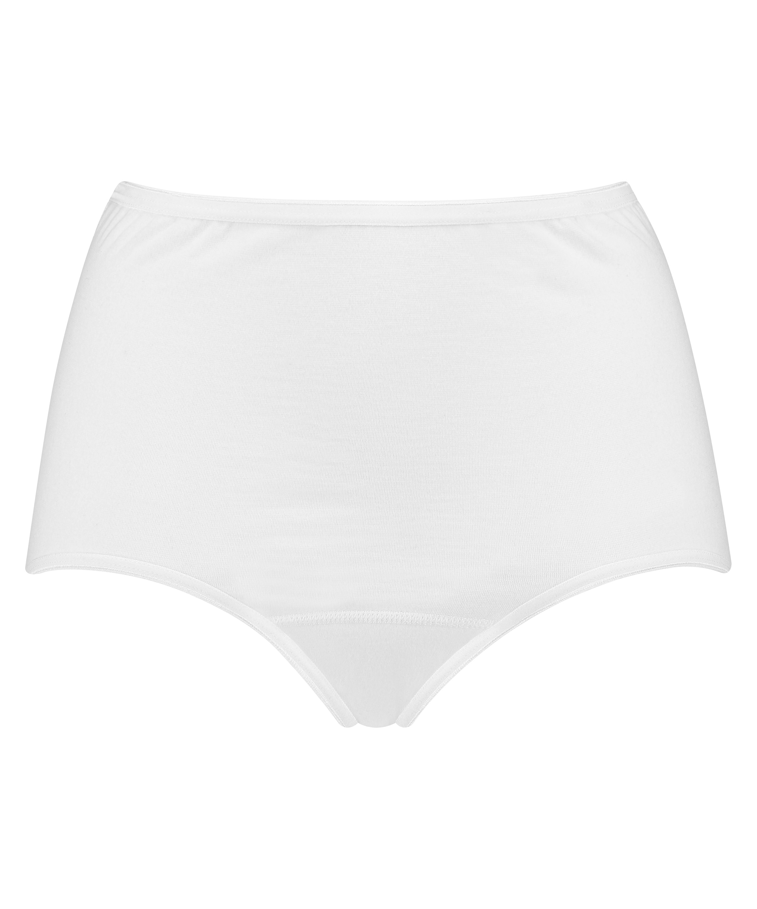 Superslip Maxi bomull, Vit, main