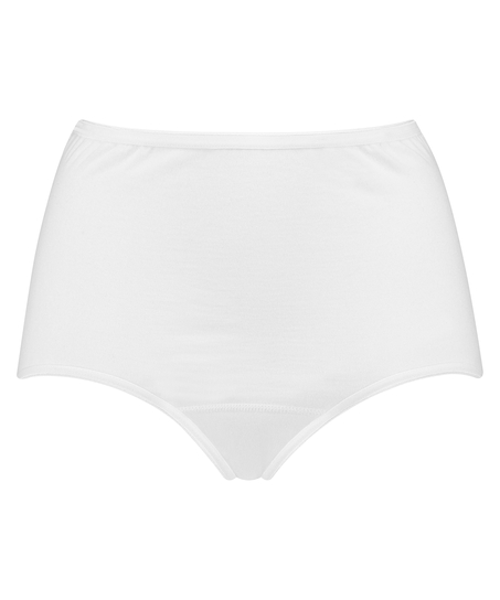 Superslip Maxi bomull, Vit