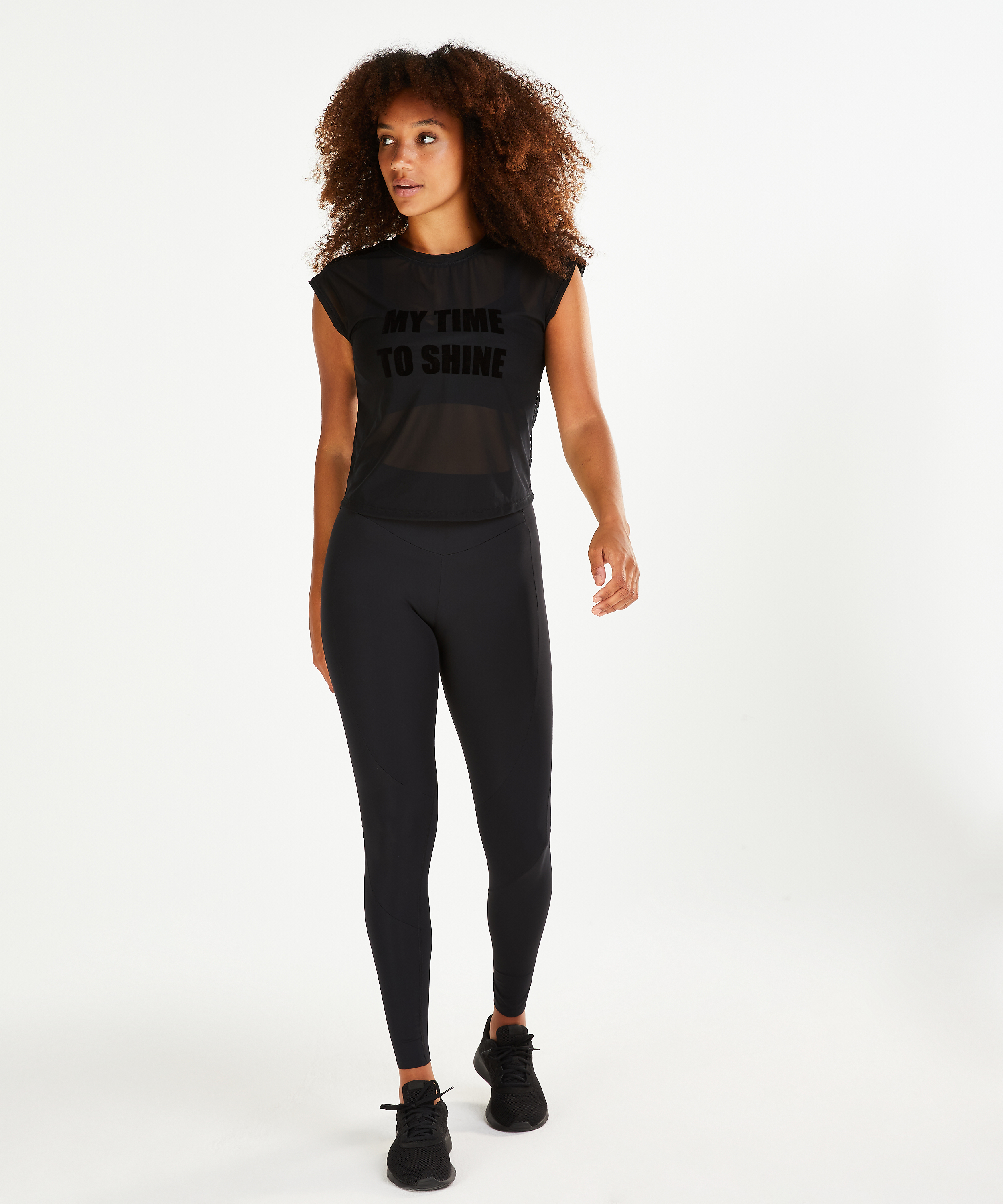 HKMX sporttop Time to shine, Svart, main