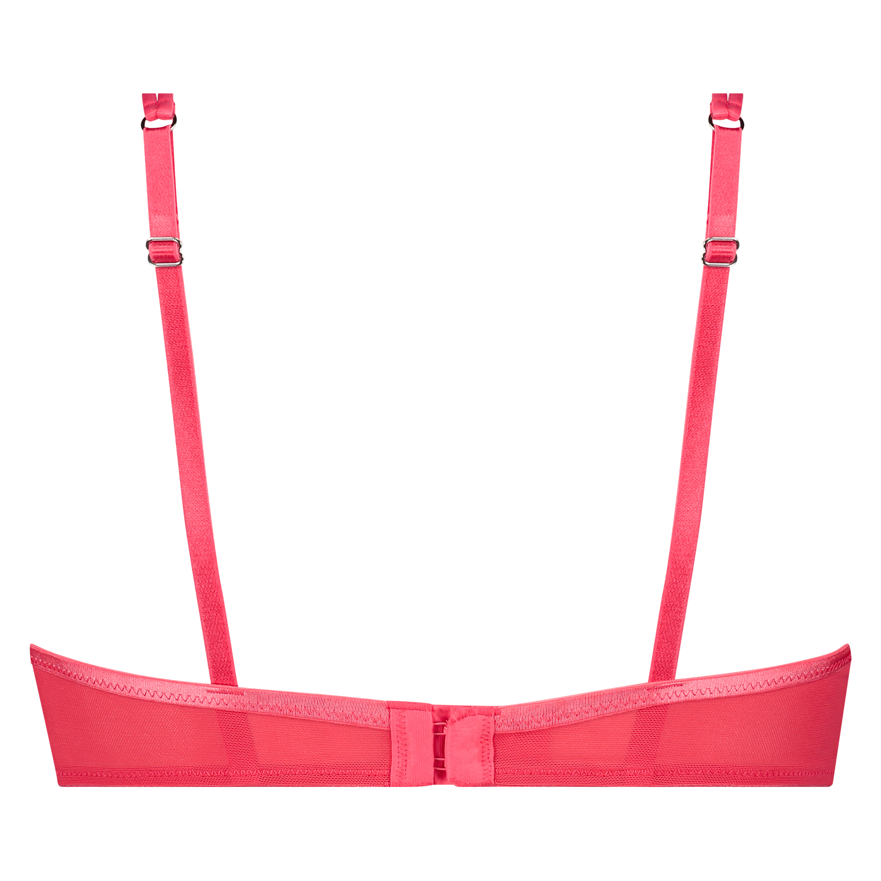 Formpressad bygel-bh med demi-kupa Duckie, Röd, main