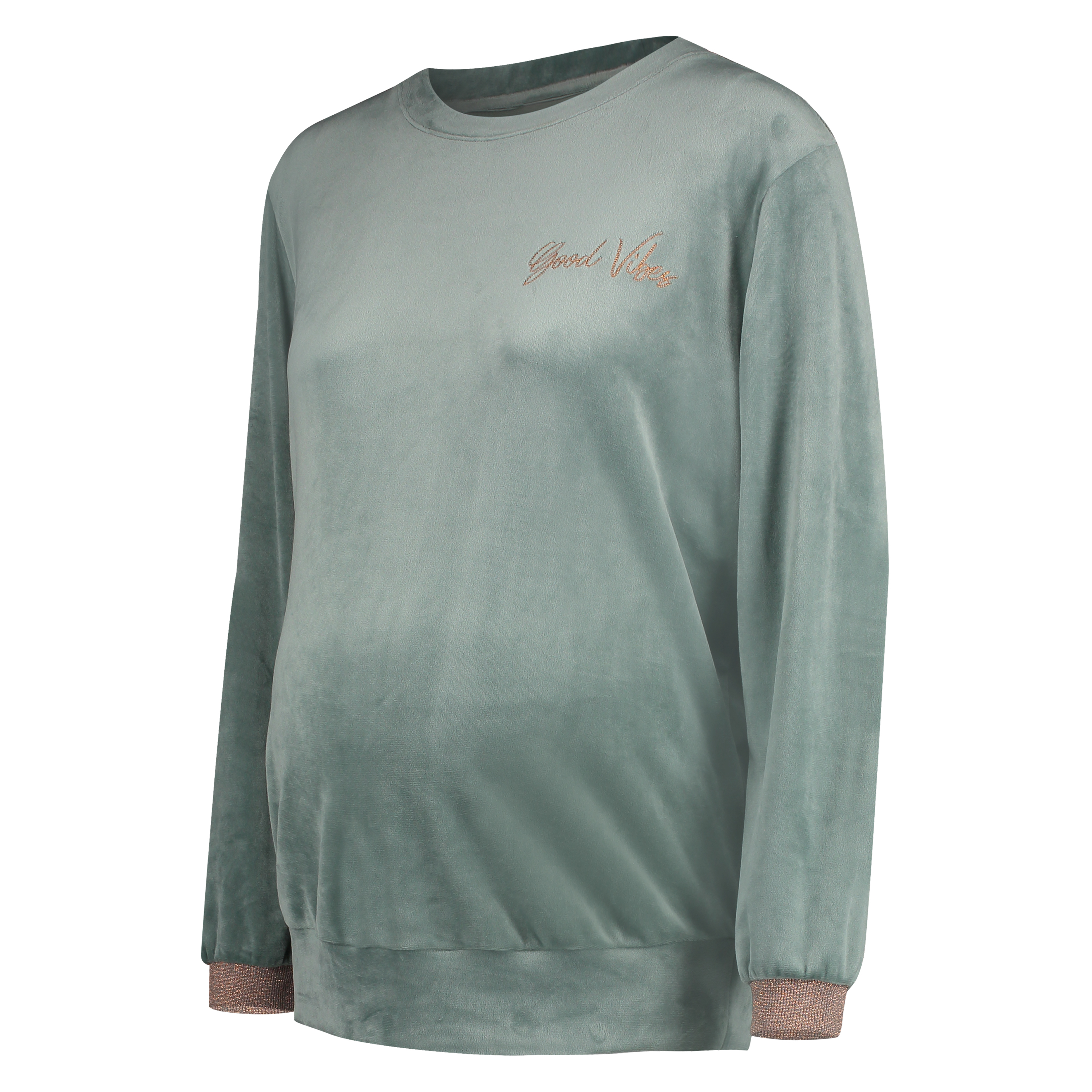 Mammatop i sammets, Grön, main