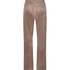 Velour joggingbyxor, Brun