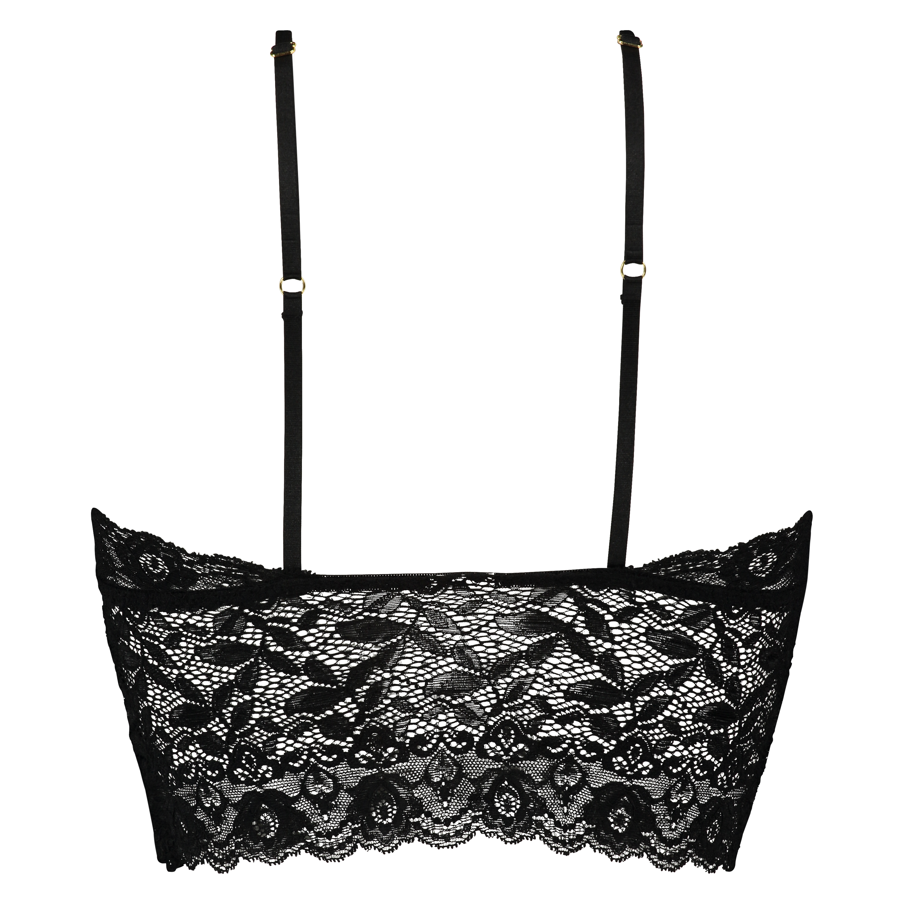 Bralette longline Fancy, Svart, main