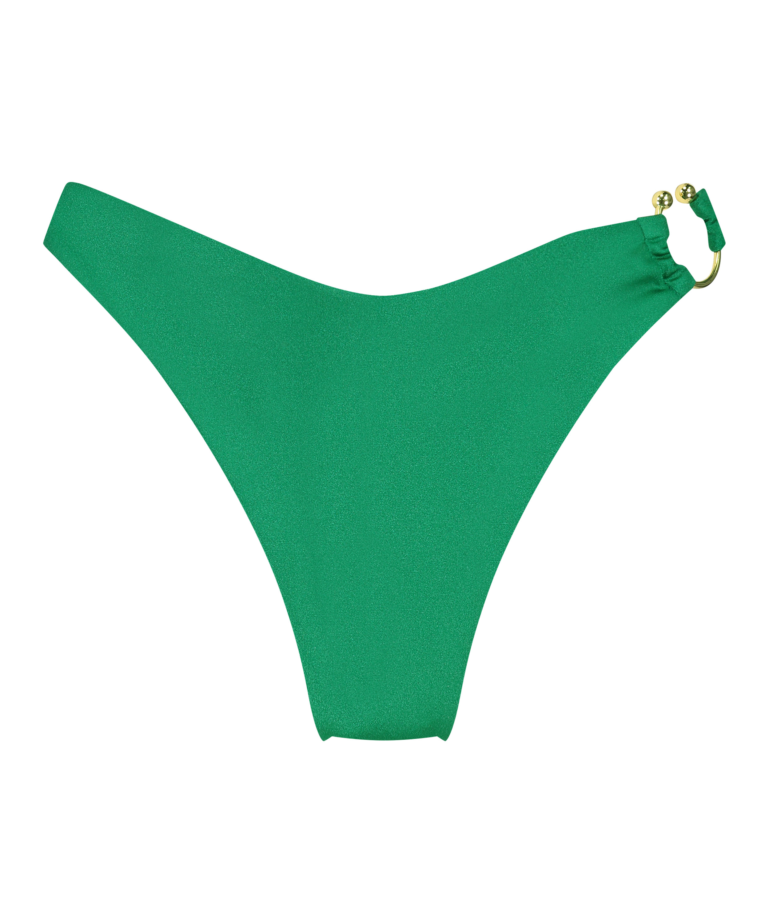 Högt skuren bikiniunderdel Antigua, grön, main