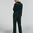 Velvet pyjamasbyxor, Grön