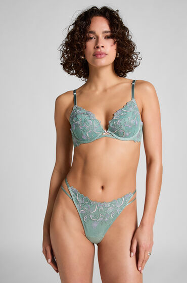 Hunkemöller Stringtrosa Lauren Grön