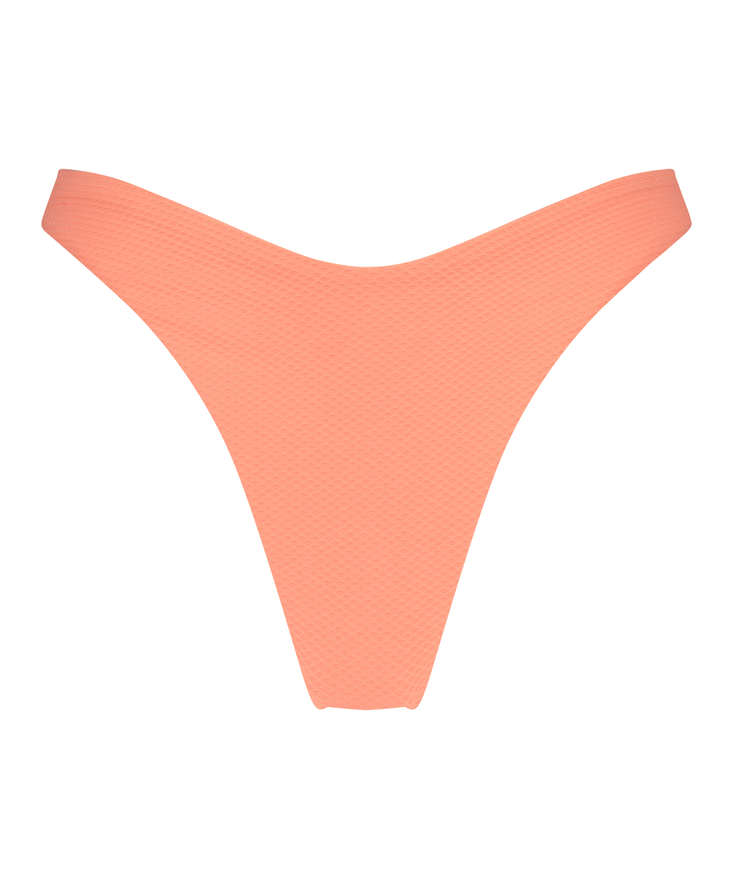 Peachy högt skuren bikiniunderdel, Orange, main