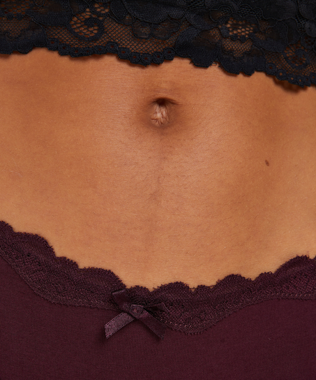 Brazilian-trosa i bomull, Röd