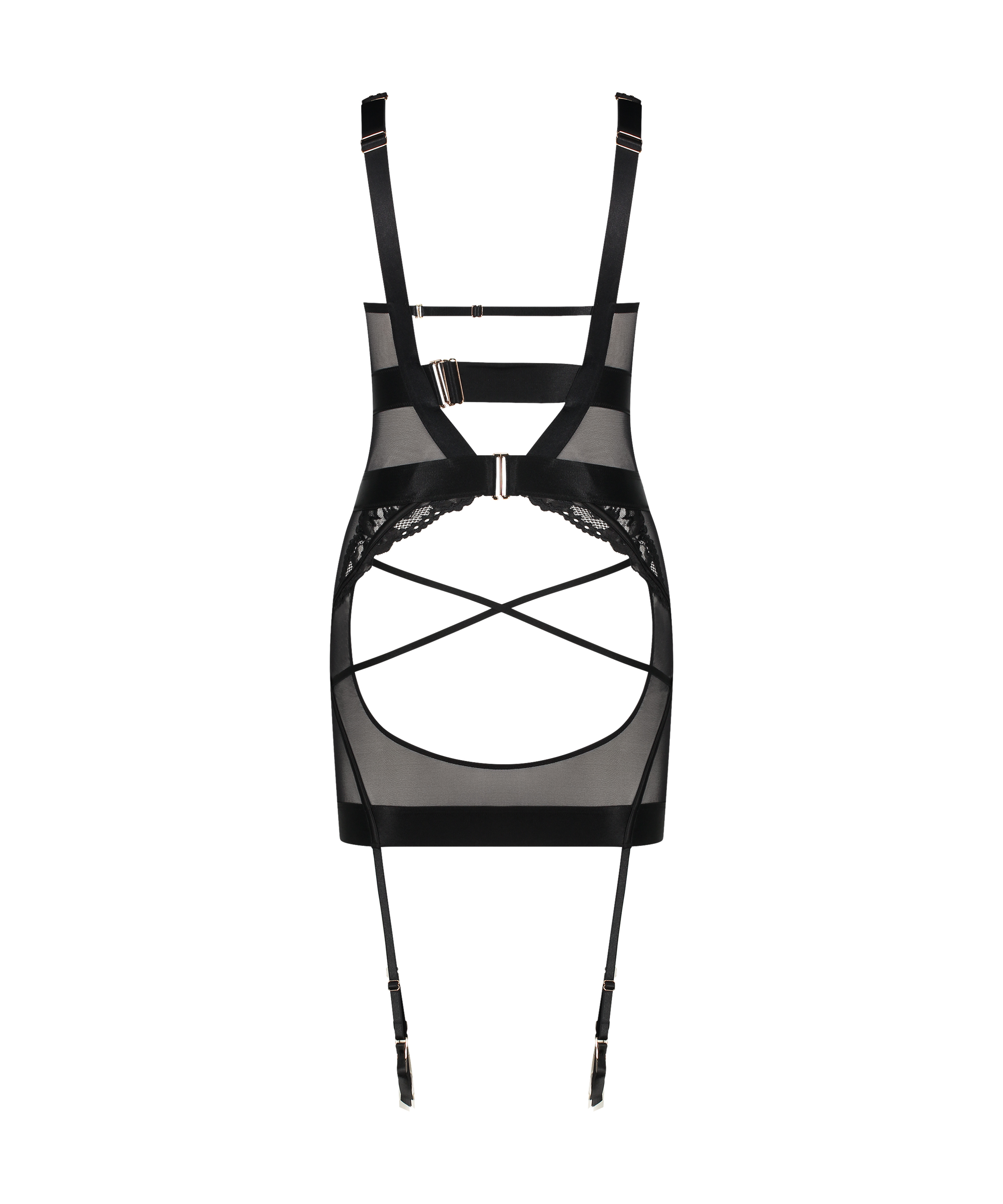 Underklänning Elsa, Svart, main