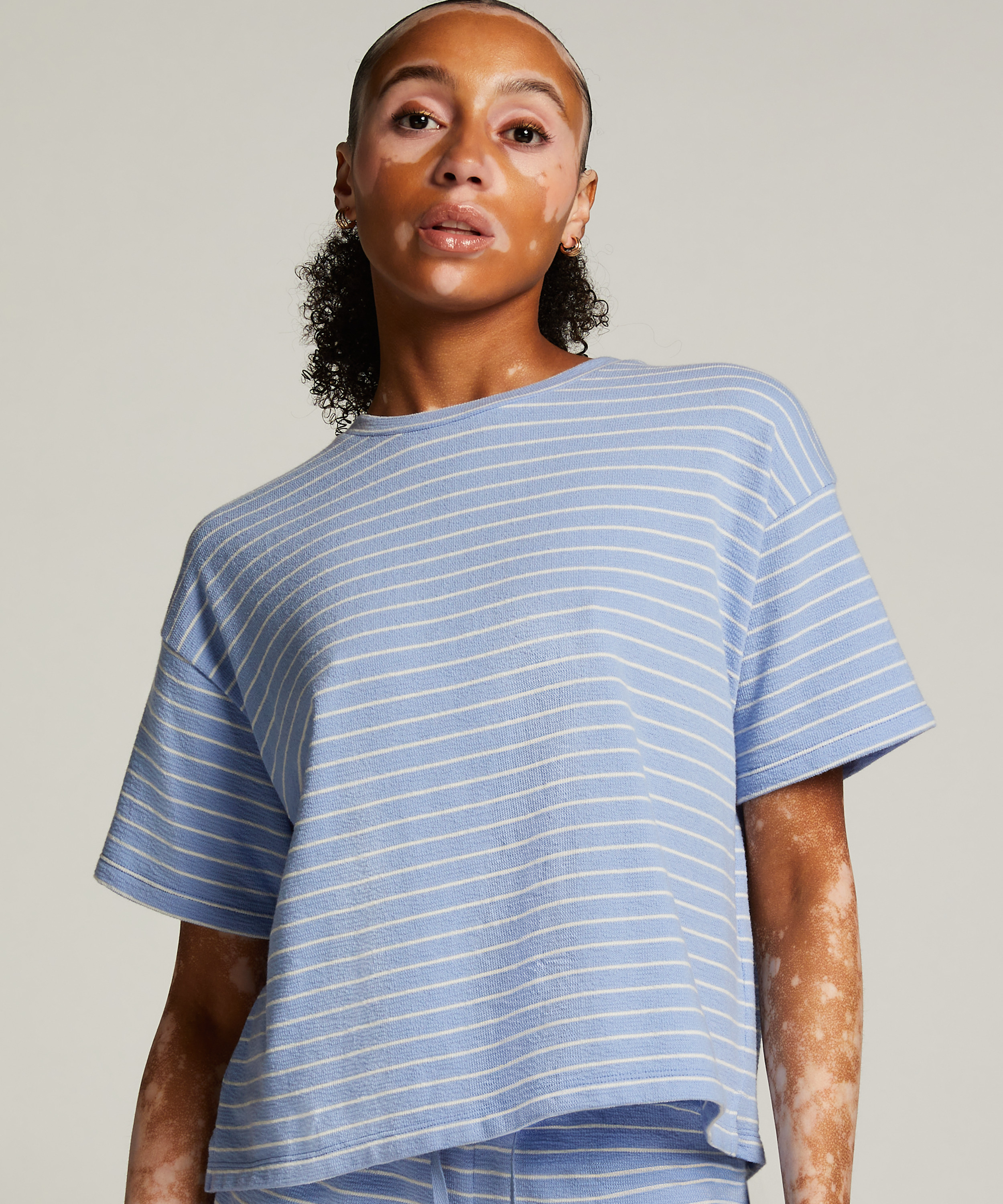 Pyjamastopp, Blå, main