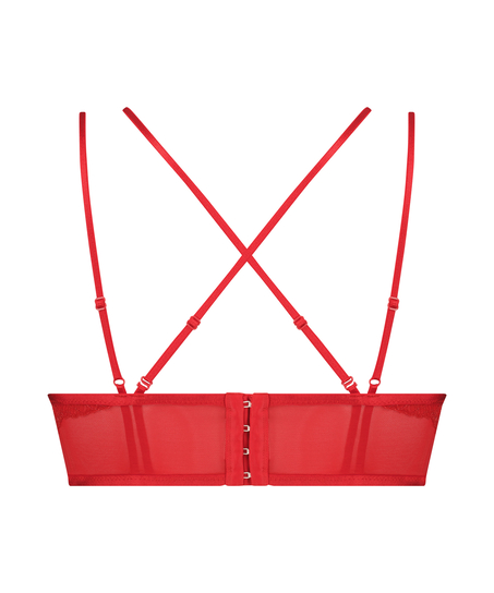 Bralette Simone, Röd