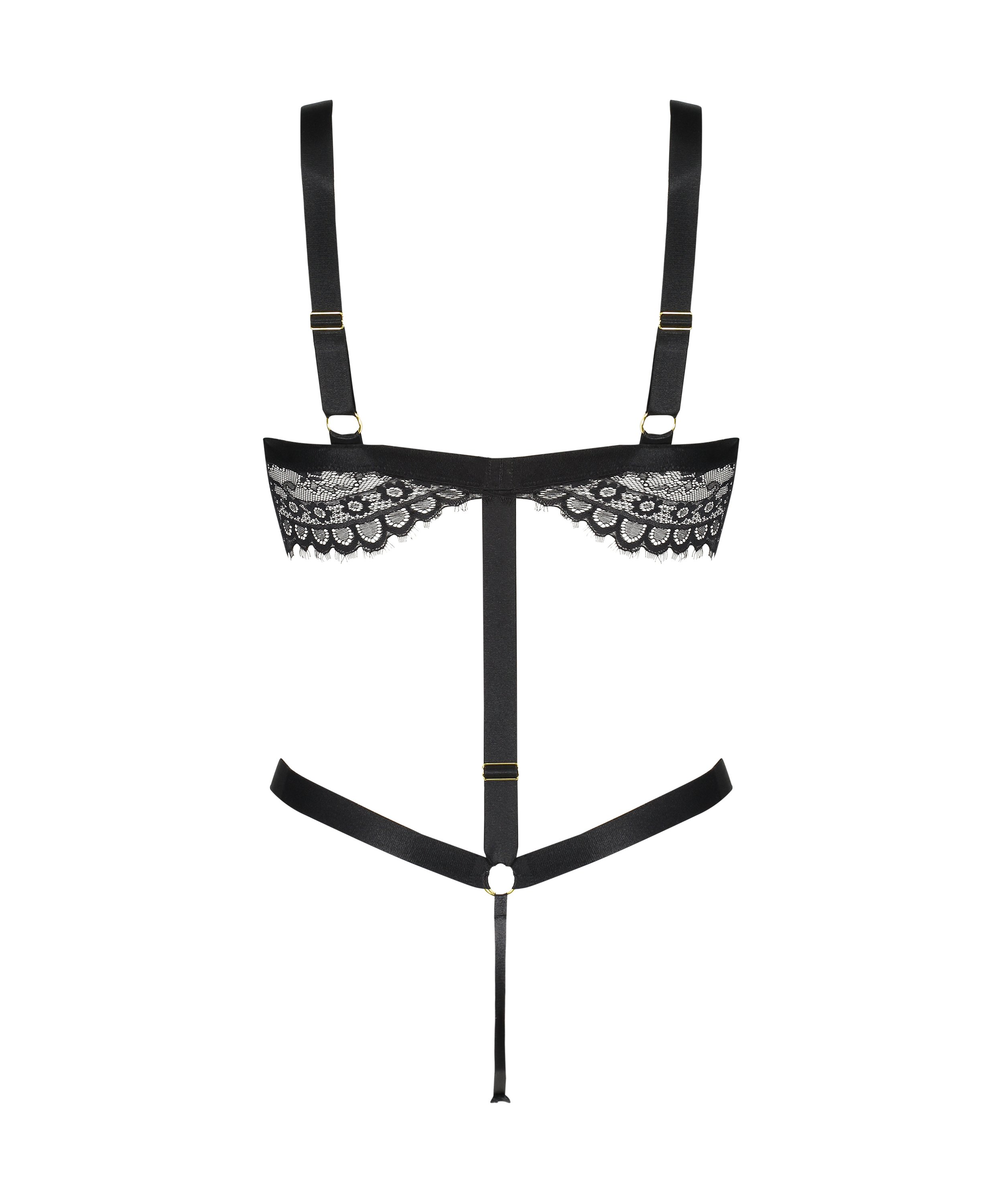 Private Body med öppen gren Ginger, Svart, main