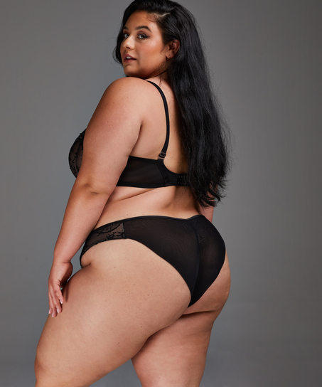 Helena icke-vadderad bygel-bh, Svart