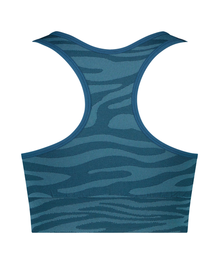 HKMX sömlös sport-bh, Blå