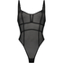 Sexig body i mesh, Svart