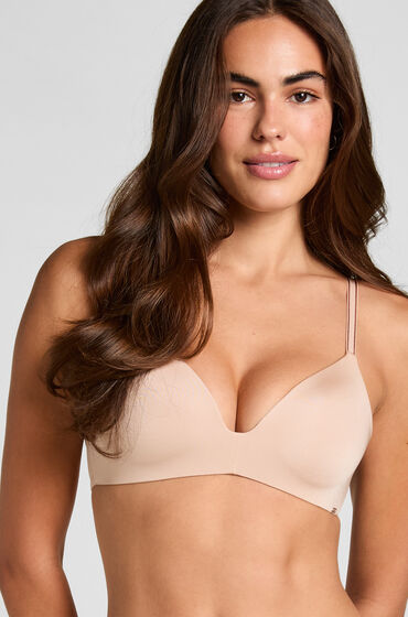 Hunkemöller Formpressad bh utan bygel Mona Beige — produktbild