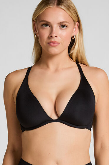 Hunkemöller Icke-formpressad bygel-bh Smooth Svart