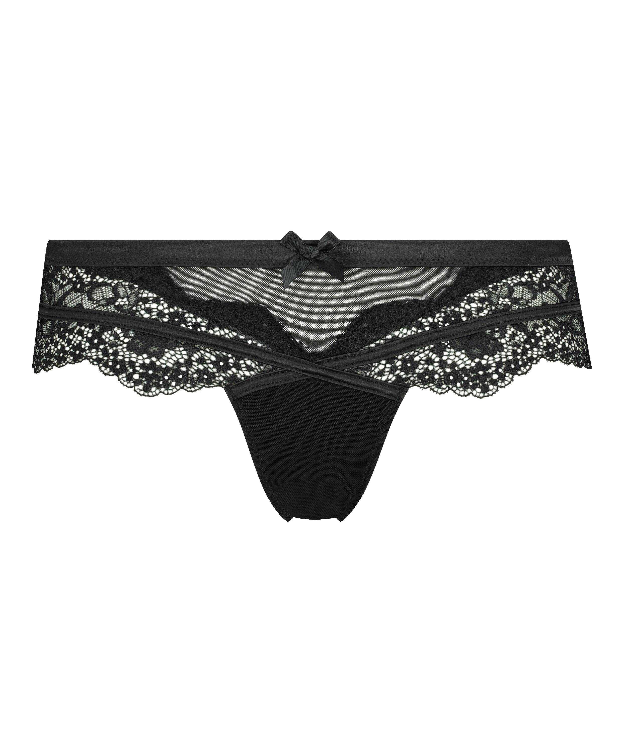 Raine boxerstringtrosa Rebecca Mir, Svart, main