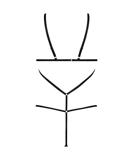 Sophia Pride private bodysuit, Svart