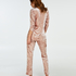 Pyjamas Boyfriend Crushed Velour, Rosa