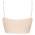 Sömlöst linne Strappy, Beige