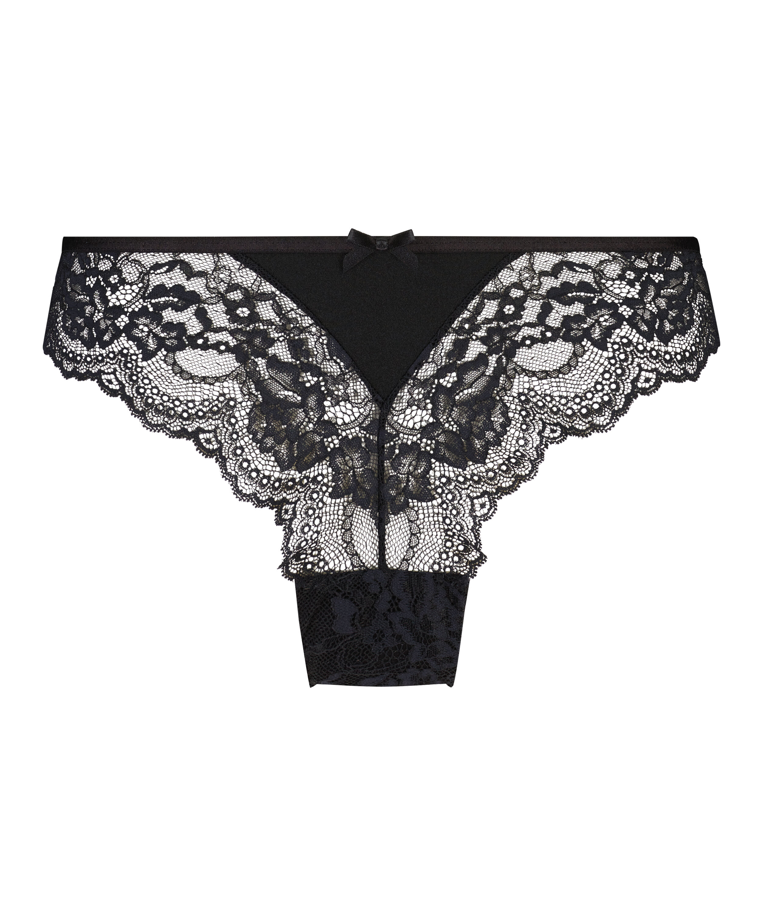 H&ouml;gt skuren brazilian-trosa Dora, Svart