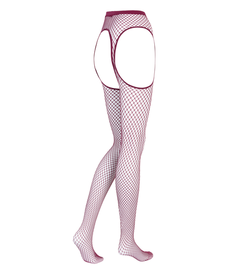 Private Tights öppen bak, Röd