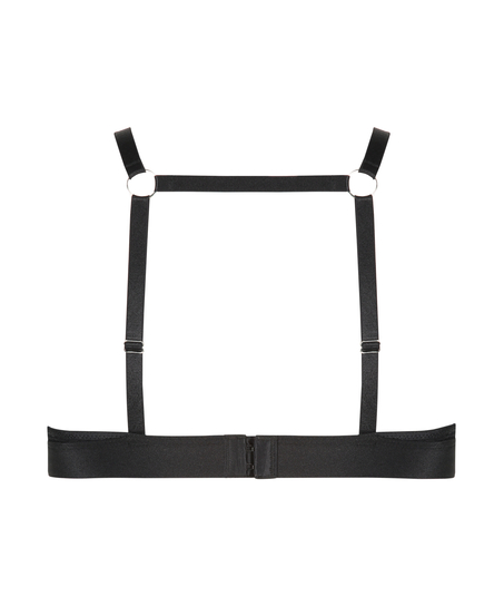 Duckie bralette, Svart