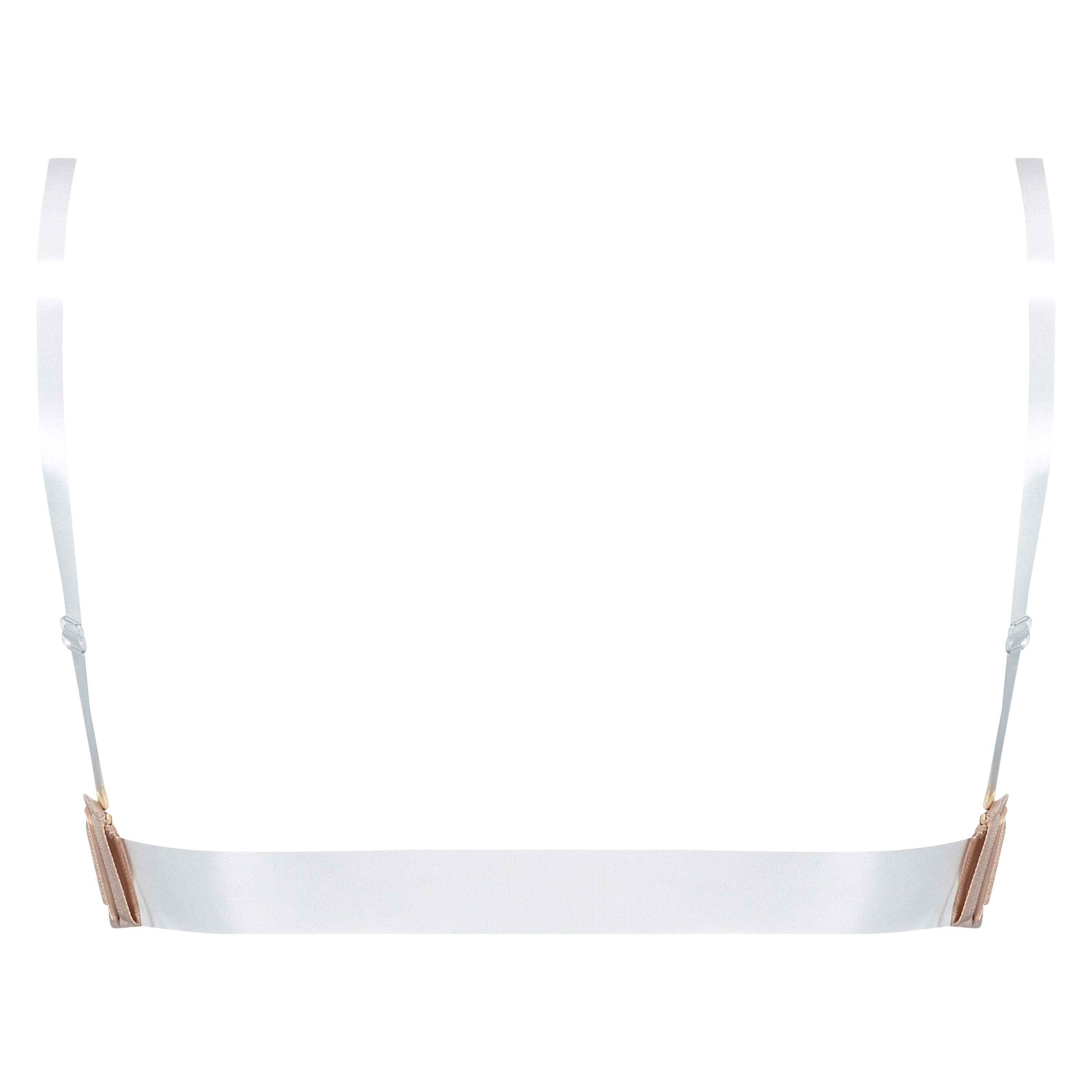 ﻿Formpressad bygel-bh Transparent Back, Beige, main