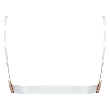 ﻿Formpressad bygel-bh Transparent Back, Beige