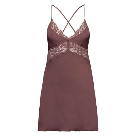 Underklänning Satin Honey, Rosa