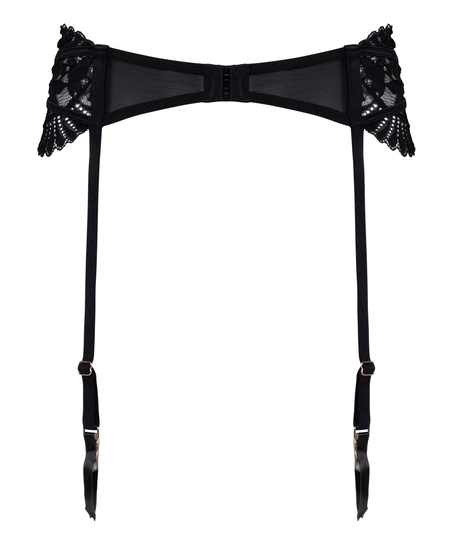 Strumpeband Poppy, Svart