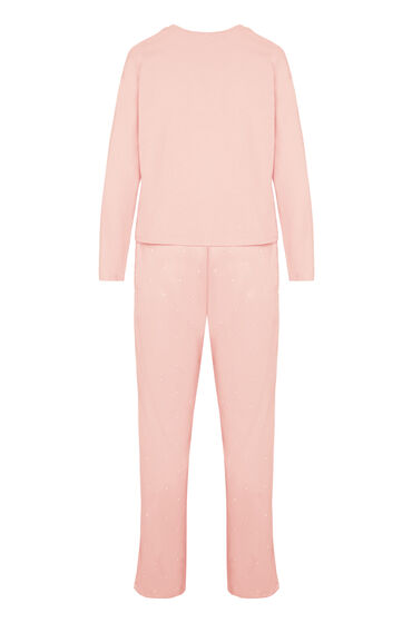 Hunkemöller Pyjamasset i bomullsjersey pyjamas dam – bild 2