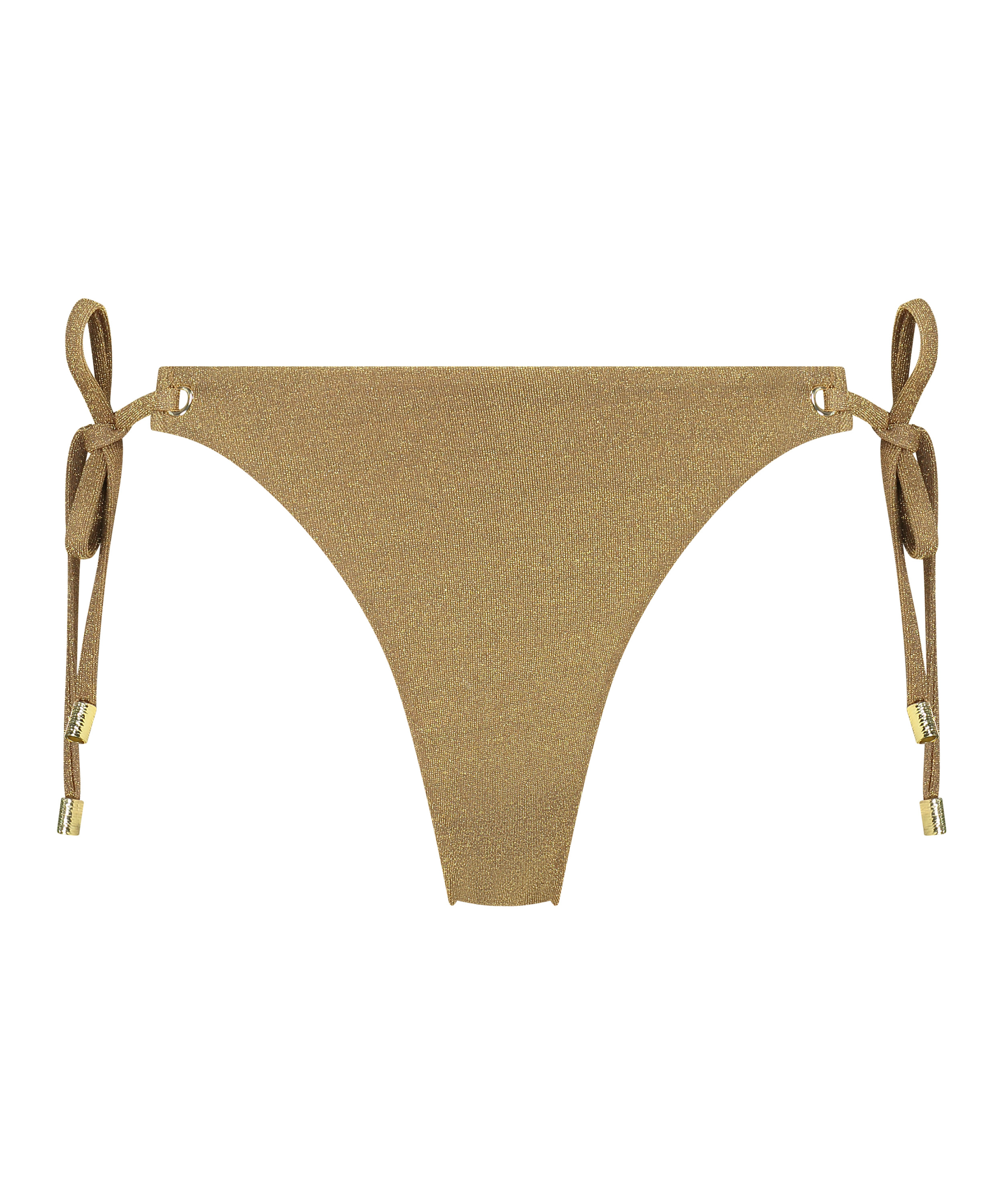 Cheeky Tanga Bikiniunderdel Goldie Shimmer, Gul, main