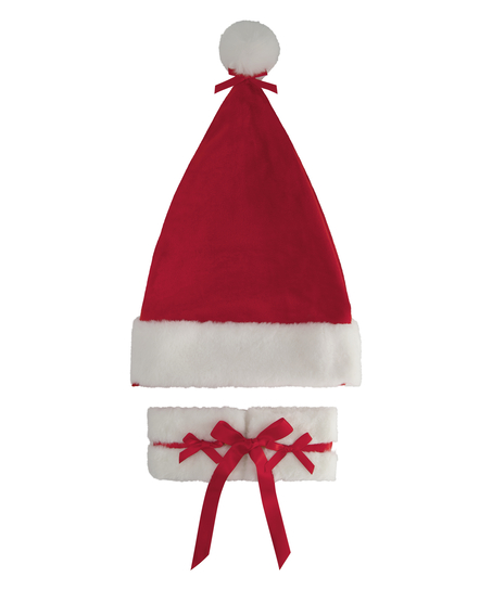 Santa dress-up set, Röd