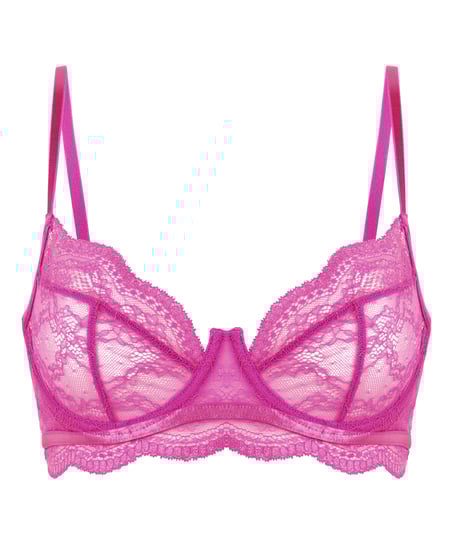 Icke-vadderad bygelbeh&aring; Isabelle, Lila