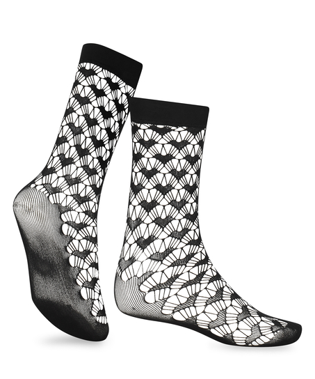 1 par strumpor, Svart