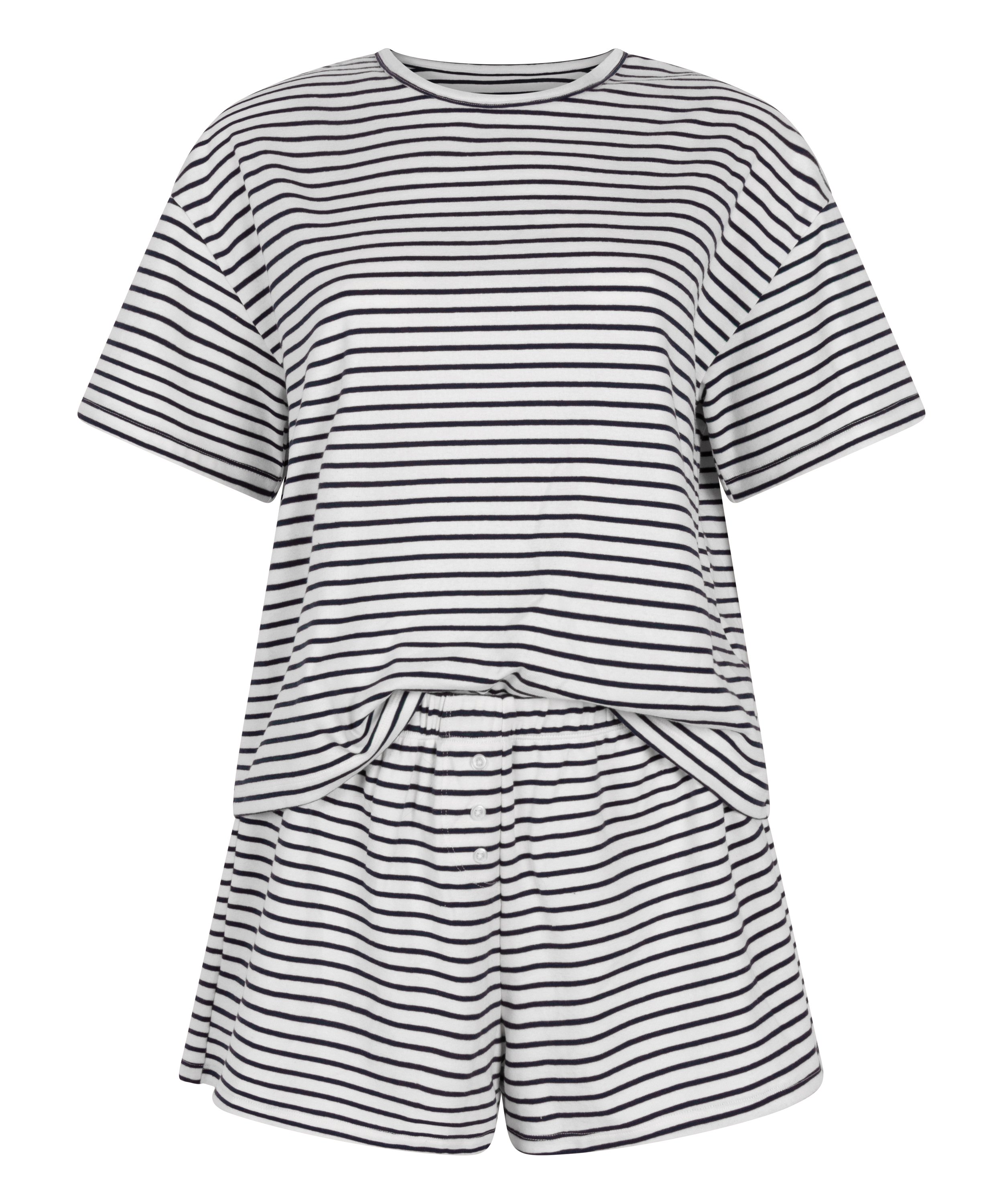 Pyjamasset Jersey, Blå, main