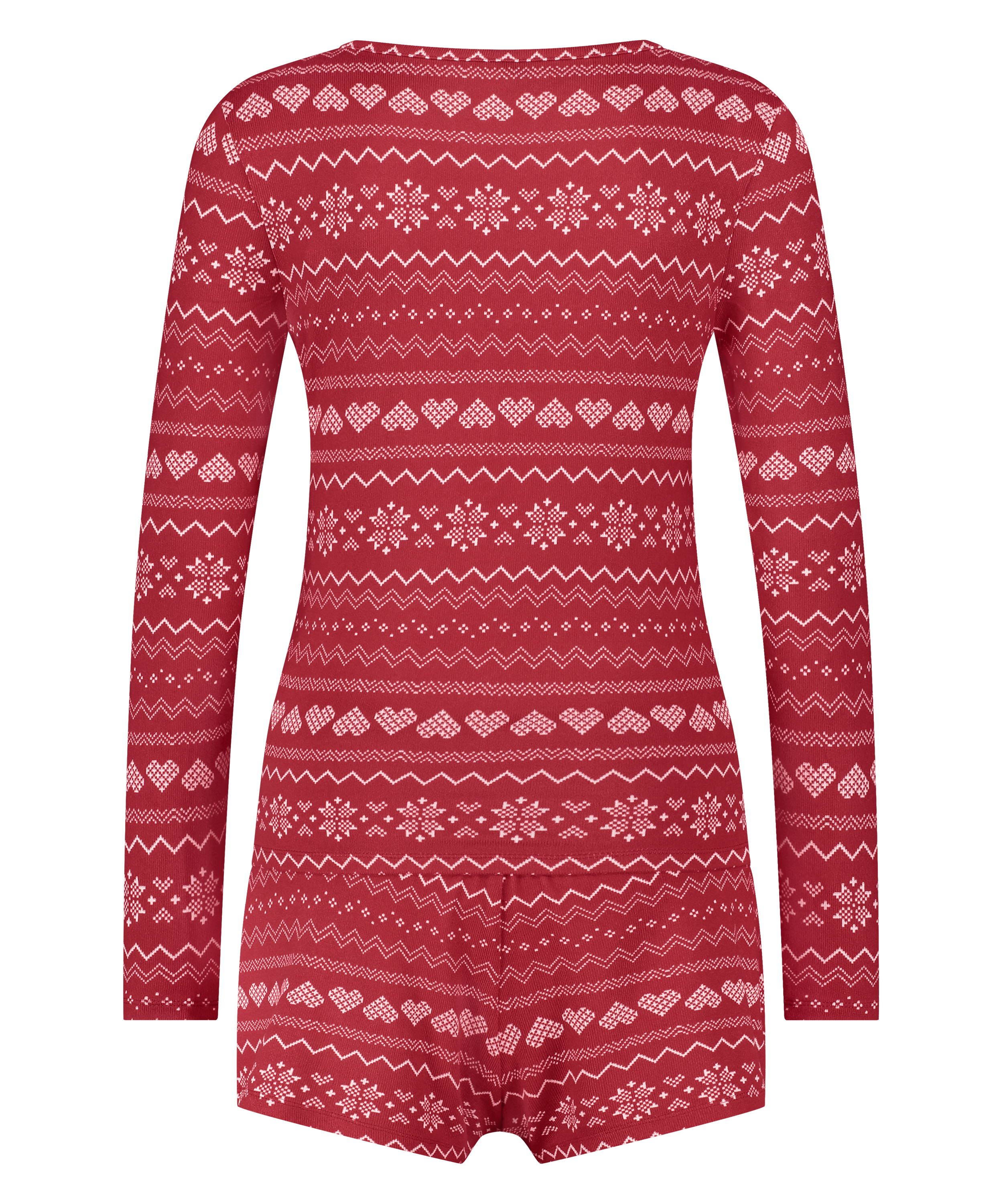 Pyjamasset, röd, main