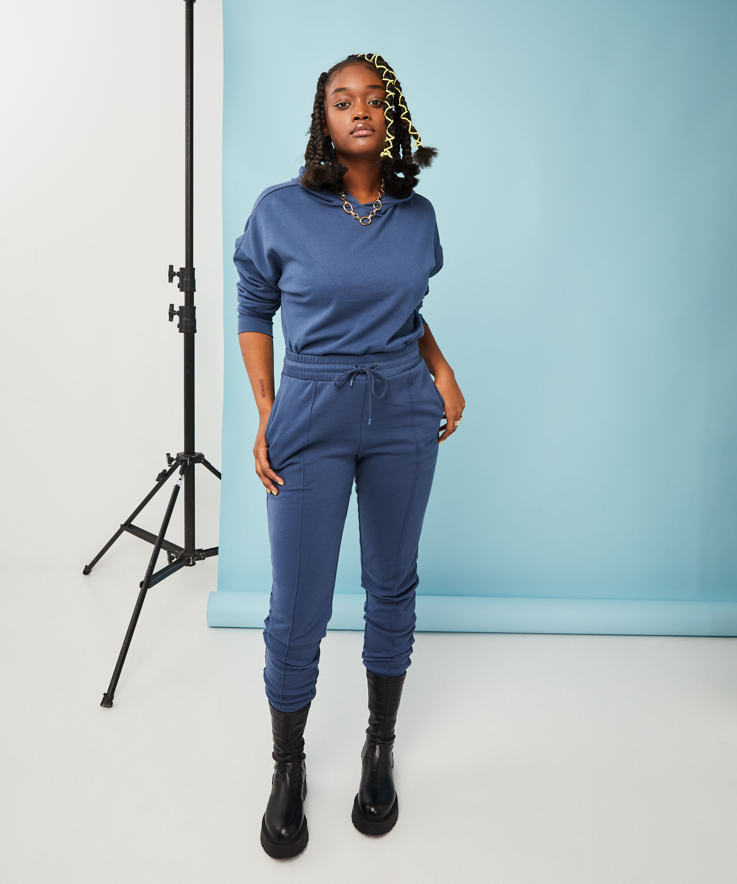 Snuggle Me mjukisbyxor, bl&aring;