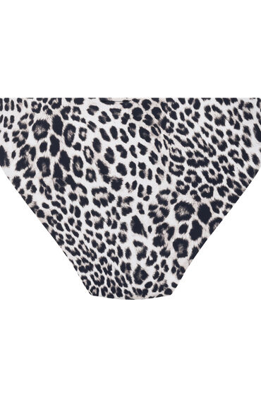 Hunkemöller Highleg Bikinibottom Leopard bikiniunderdelar dam – bild 2