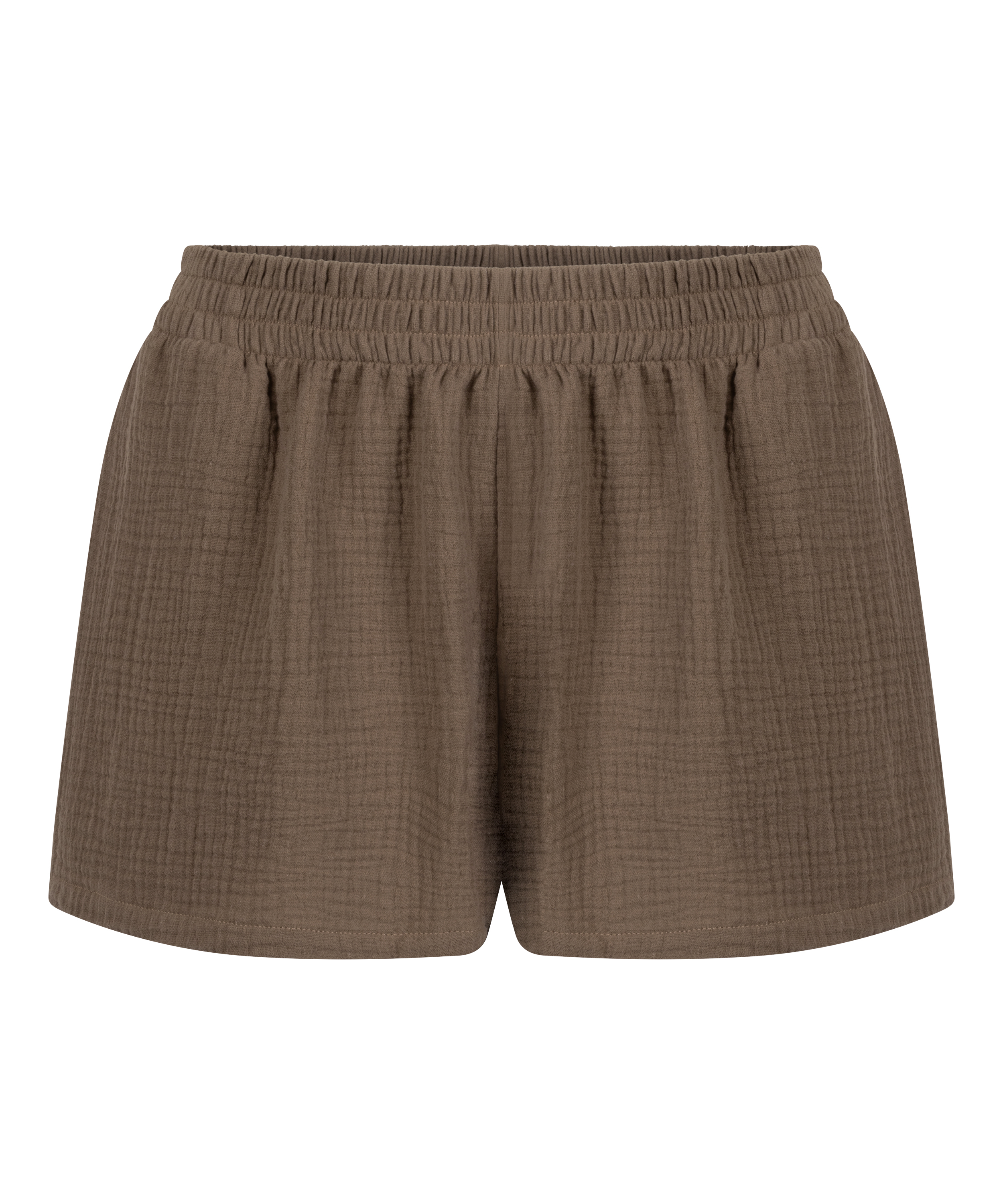 Muslin-shorts, Brun, main