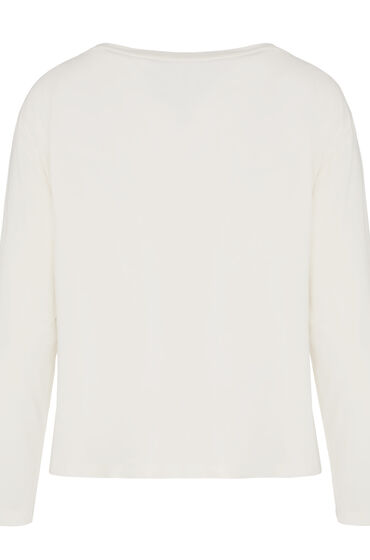 Hunkemöller Pyjamaströja Långärmad Jersey dam – bild 2