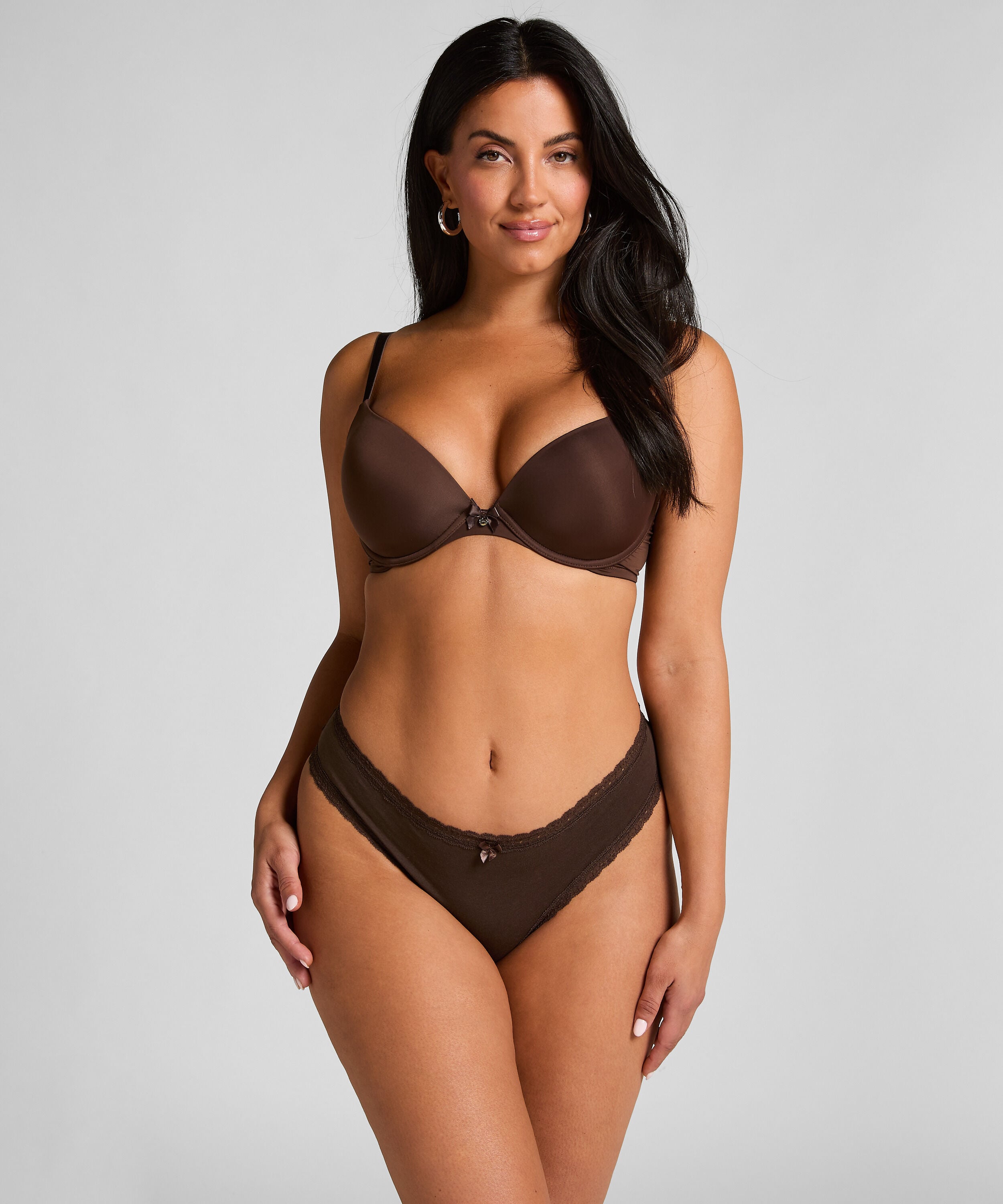 Georgia Cotton Brazilian, Brun Georgia Cotton Brazilian, Brun