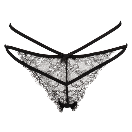 Thong Angie, Svart