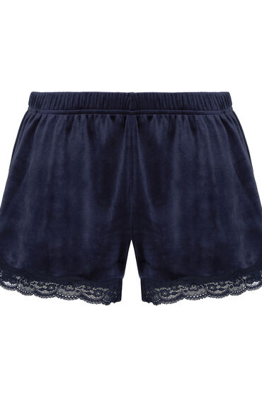 Hunkemöller Velour - och spetsshort mjukisshorts dam – bild 3