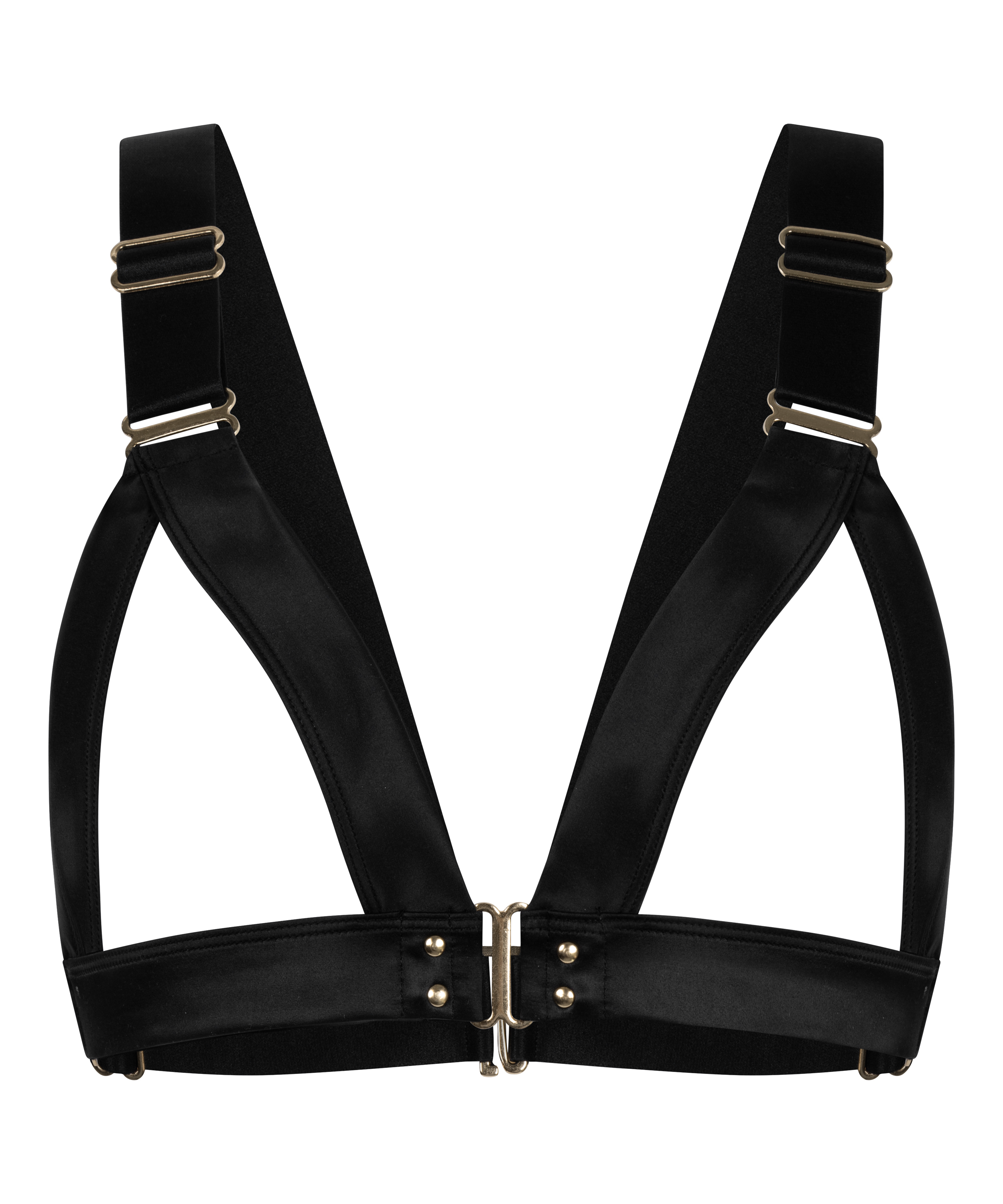 Colette &ouml;ppen bralett, Svart, main